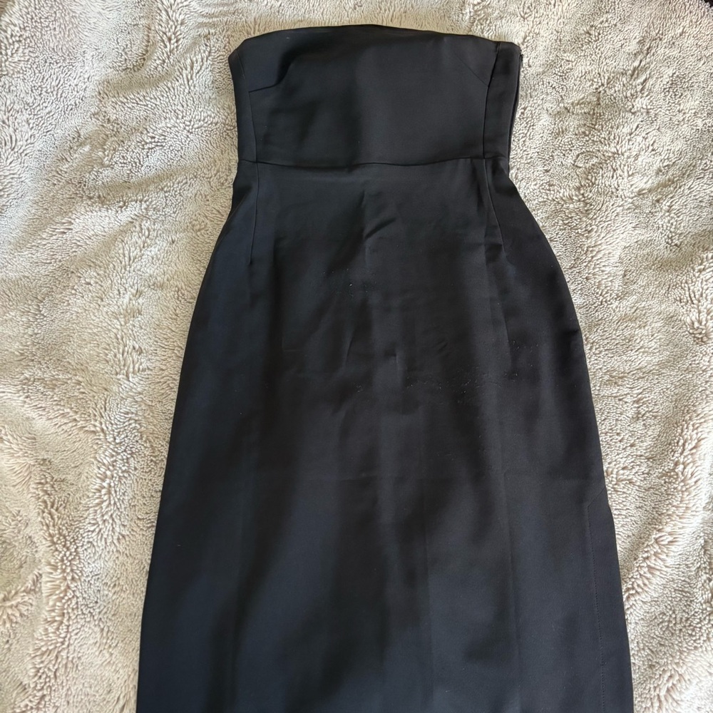 Black Strapless Dress from Lichi